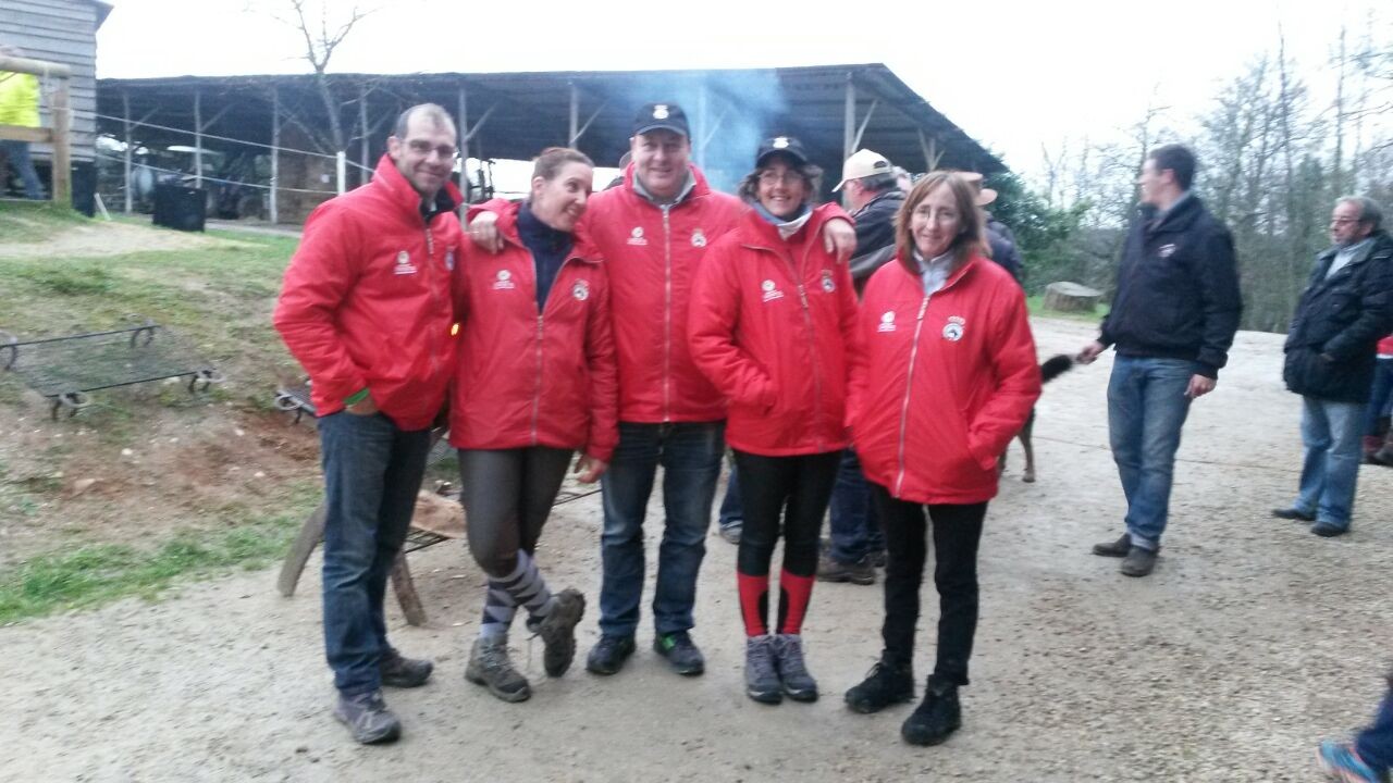 Concurso TREC Internacional en Saint Antoine d&acute;Auberoche (Francia)